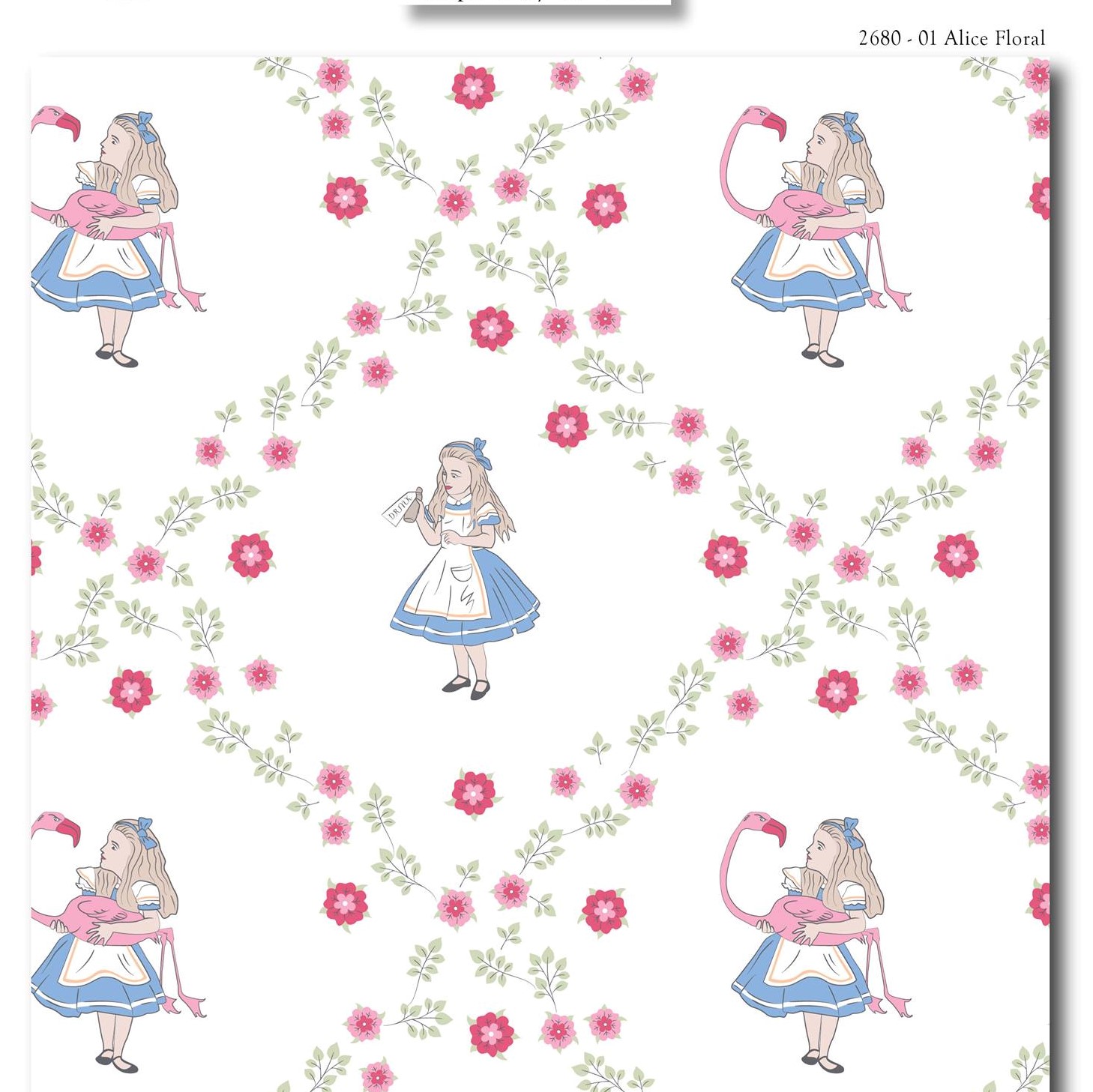 Visage Textiles Alice In Wonderland